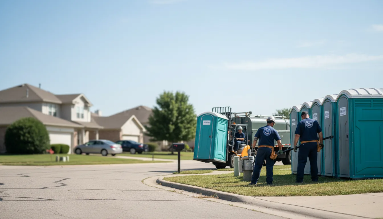 Porta Potty Rental in Llano, TX near me